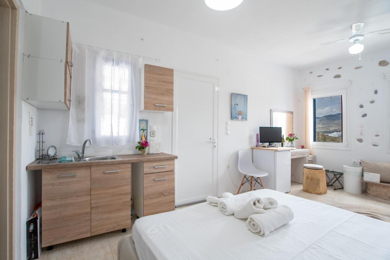 Апартаменты Ktima San Antonio Paros - Parion Писо-Ливади Экстерьер фото