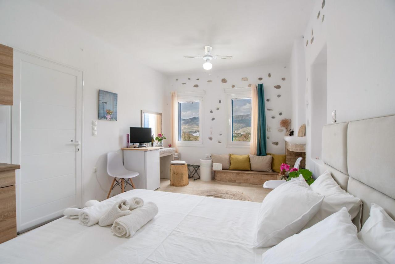 Апартаменты Ktima San Antonio Paros - Parion Писо-Ливади Экстерьер фото